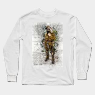 Steampunk Trench Solider Long Sleeve T-Shirt